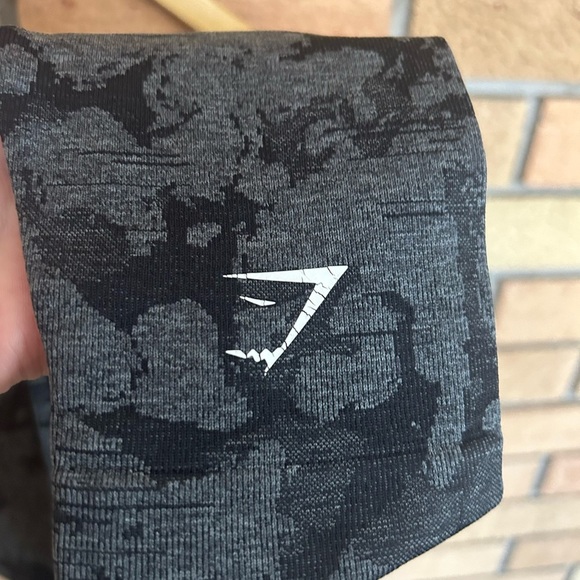 GYMSHARK Adapt Grey Camo Seamless Leggings Athletic Workout Gym - Picture 4 of 8